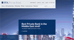 Desktop Screenshot of ffaprivatebank.com